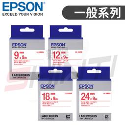 EPSON LK-3WRN C53S653402 一般系列白底紅字標籤帶(寬度9mm) 歷史價格詳細信息