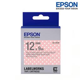 【EPSON】標籤帶 粉紅底灰字/12mm(LK-4PAS) 歷史價格詳細信息