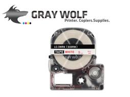 EPSON LC-3BWV 標籤印表機色帶 9mm 黑底白字 歷史價格詳細信息