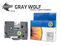 brother 18mm特殊規格護貝標籤帶 TZ-345 黑底白字 TZ-M941 銀底黑字  內含五捲 歷史價格詳細信息