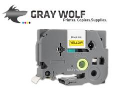 標籤帶 相容 TZ標簽帶 12mm 8米長 黃底黑字  白底黑字 歷史價格詳細信息