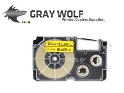 CASIO PT-9YW/黃底黑字/9mmx8m 相容標籤帶 歷史價格詳細信息