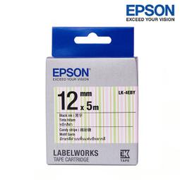 EPSON LK-4EBY S654465標籤帶(花紋系列) (繽紛糖果)黑字12mm 歷史價格詳細信息