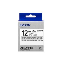 EPSON LK-4WBVN C53S654479標籤帶(耐久12mm)白底黑字 歷史價格詳細信息