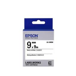 EPSON LK-3WBW C53S653410 高黏性系列白底黑字標籤帶 寬度9mm 歷史價格詳細信息