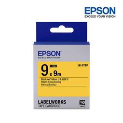 EPSON LK-3YBP C53S653404 粉彩系列黃底黑字標籤帶(寬度9mm) 歷史價格詳細信息