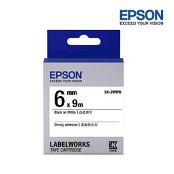 EPSON LK-2WBW 高黏性白底黑字標籤帶(寬度6mm) 歷史價格詳細信息