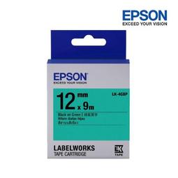 EPSON LK4GBP 副廠綠底黑字標籤帶 12mm 歷史價格詳細信息