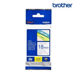 兄弟牌 BROTHER 白底藍字 12mmx8M 標準黏性護貝標籤帶 /包 TZe-233 歷史價格詳細信息