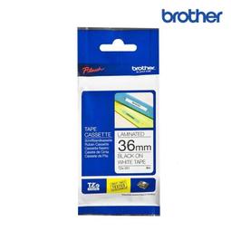 兄弟牌 BROTHER 白底黑字 36mmx8M 標準黏性護貝標籤帶 /包 TZe-261 歷史價格詳細信息