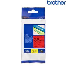 兄弟牌 BROTHER 紅底黑字 36mmx8M 標準黏性護貝標籤帶 2入/ 包 TZe-461 歷史價格詳細信息