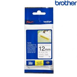 兄弟牌 BROTHER 白底黑字 12mmx8M 標準黏性護貝標籤帶 2入/ 包 TZe-231 歷史價格詳細信息