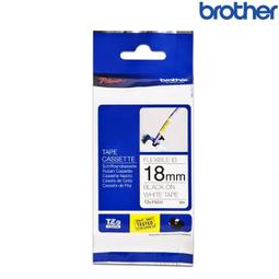 【含稅店】Brother兄弟 TZe-FX231 白底黑字 標籤帶 可彎曲纜線護貝系列 (寬度12mm) 標籤貼紙 色帶 歷史價格詳細信息
