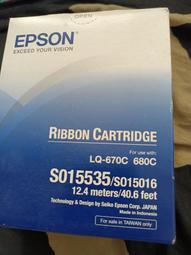 原廠 EPSON LQ 670 C LQ680 LQ 680C LQ2500 色帶 S015535 S015016 組合 歷史價格詳細信息