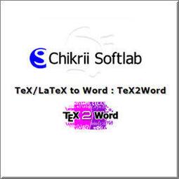 Chikrii Softlab Word2TeX Academic license  教育單機下載版- 將Word 檔案轉成LaTeX 格式  #科學 #排版 #轉檔 歷史價格詳細信息