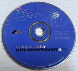 macromedia Web Design Studio正版盒裝軟體 外觀盒損 內容物良好無缺 歷史價格詳細信息