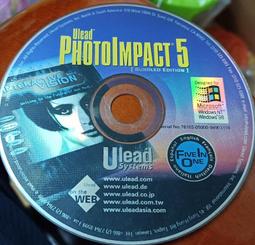 ULEAD友立影像處理軟體三大天王--Photoimpact4+我形我速+Cool 3D~二手 歷史價格詳細信息