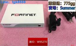 飛塔Fortigate FG-100E 101E 200E 千兆企業硬件UTM防火墻 測試好 歷史價格詳細信息