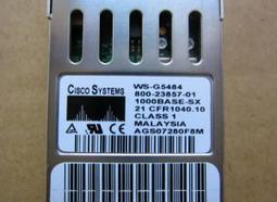 CISCO WS-G5484 思科原裝千兆GBIC口光模塊 全新成色【賣完下架H08】 歷史價格詳細信息