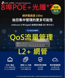TP-Link TL-SG2210P 10埠 8埠Gigabit RJ45+2埠SFP 光纖端口 L2/L2+ 智慧型PoE switch交換器 (61W) 歷史價格詳細信息
