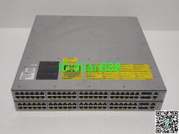 二手原裝Cisco WS-C4948E WS-C4948E-S  48千兆RJ45 4SFP+ 交換機 歷史價格詳細信息
