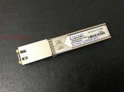 Finisar FCLF8521P2BTL SFP-1G-T 1000BASE-T SFP Copper RJ-45 歷史價格詳細信息