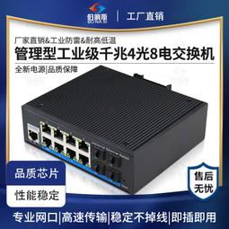 工業級千兆2光4電交換機 光電轉換器 網絡光端機1000M光纖收發器 歷史價格詳細信息