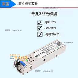 甄選✨ 千兆SFP光纖模塊1.25G單模單芯LC小方頭光口模塊BIDI雙向20KM一對 歷史價格詳細信息