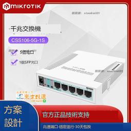 甄選✨MikroTik CRS106-1C-5S RouterOS 1.25G千兆光纖 SFP 交換機 歷史價格詳細信息