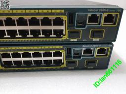 二手cisco WS-C2960S-24PS-L 24口全千兆POE供電交換機 測試好【賣完下架K11】 歷史價格詳細信息