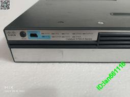 CISCO WS-C3750X-24S-E 24 Port Fiber SFP Layer 3 Switch 歷史價格詳細信息