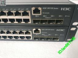 【+】h3c s5120-52p-si,48口千兆管理交換機，完好 歷史價格詳細信息