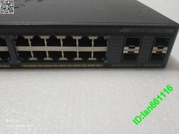 二手CISCO WS-C2960X-24TD-L 24口千兆 2口SFP+萬兆交換機 測試好 歷史價格詳細信息