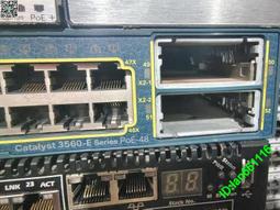 二手cisco WS-C3560X-24P/48p-S  24/48口千兆 POE供電交換機 歷史價格詳細信息