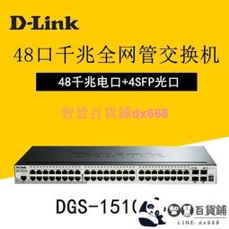 D-Link友訊 DGS-1510-52X_52埠可堆疊智慧型 網管交換器 歷史價格詳細信息