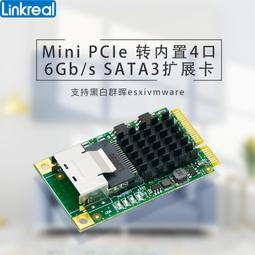 minipcie轉sata擴展卡半高mPCI-E轉兩口sata硬盤接口轉接卡群輝  露天市集  全最大的網路購物市集 歷史價格詳細信息