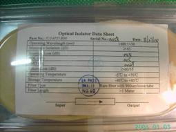 ( 光電材料 ) 光耦合器 Optical Coupler  1550±20nm 2*2 歷史價格詳細信息