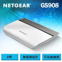 NETGAER GS108 8埠 無網管交換器 SWITCH/GIGA/RJ45/鐵殼/五年保固/德總電腦 歷史價格詳細信息