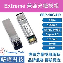 含稅開票【曙曜】Extreme兼容 10G-SFP-USR光纖模組 10G 850nm 多模雙芯 LC 300m 歷史價格詳細信息
