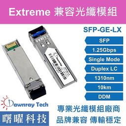 含稅開票【曙曜】Extreme兼容 10G-SFP-USR光纖模組 10G 850nm 多模雙芯 LC 300m 歷史價格詳細信息