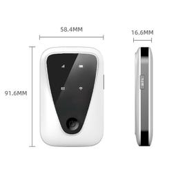 4g隨身wifi3000毫安彩色顯示屏插sim卡150m可攜式路由器h809 歷史價格詳細信息