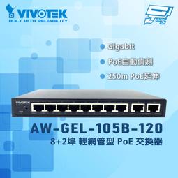 昌運監視器 VIVOTEK 晶睿 AW-FGT-100C-120 非管理型 PoE 交換器 Switch 請來電洽詢 歷史價格詳細信息