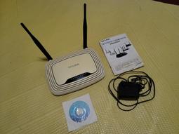 二手TP-LINK TL-WR740N 745n單天線無線路由器 不含電源 歷史價格詳細信息
