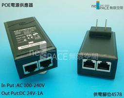 POE 電源供應器IEEE 802.3af 標準48V-0.4A無限空間netSPACE-PW-4804 歷史價格詳細信息