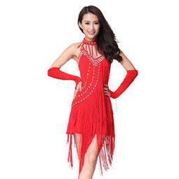 5Cgo【代購七天交貨】拉丁舞黑池比賽表演出服新款專業花服廣場舞重工燙鑽跳舞長袖連衣裙t744140866710 歷史價格詳細信息