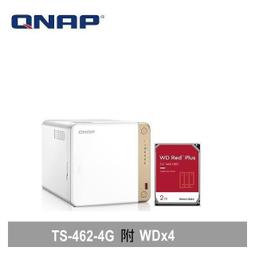 QNAP TS-462-4G 4Bay 網路儲存伺服器(空機)【風和資訊】 歷史價格詳細信息