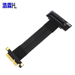 PCI-E4X轉PCI-E16X擴展線 PCI-E顯卡轉向線好品質 pcie4x轉16X延長線 246-00173 歷史價格詳細信息