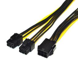 SATA電源線一分二6P轉IDE4 1012P針主板固態硬盤連接顯卡轉接線 167-01891 歷史價格詳細信息