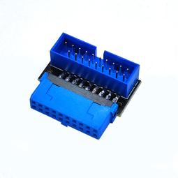 桌機主板9Pin轉雙口USB 2.0兩口擴展線 雙口延長線 50cm U2-329 歷史價格詳細信息