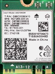 筆電網路卡- M.2 QCNFA344A 雙頻 2.4G 5G a b g n ac 藍芽 867Mbps【大熊二手3C 歷史價格詳細信息